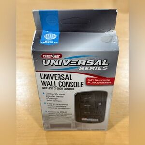 Genie GUWWC-R Universal Garage Door Opener Wireless Wall Console New